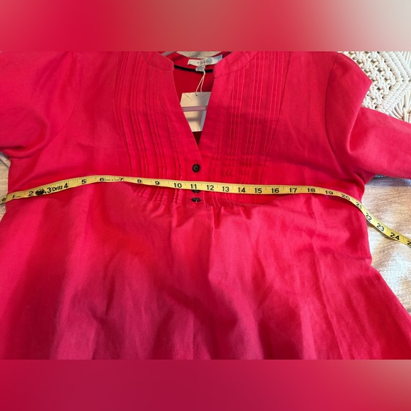 Pink Linen Dress - Picture 5 of 6